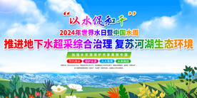 中国水周宣传展板