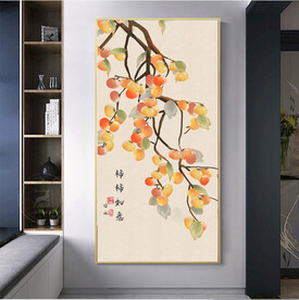 柿柿如意装饰画