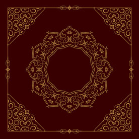 台面数码印花图案