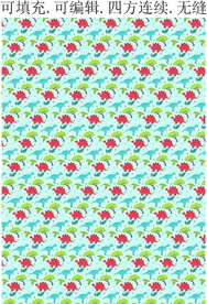 恐龙图案  卡通图案 