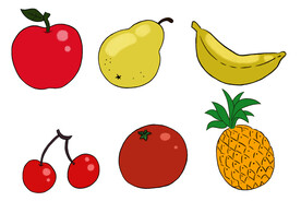 手绘卡通水果图片