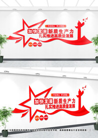 新质生产力文化墙