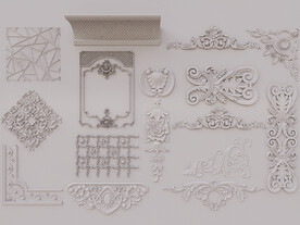 石膏线欧式线条组合