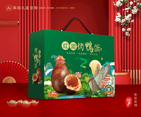 烤鸭蛋包装 咸鸭蛋礼盒