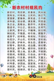 村规民约