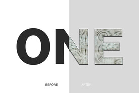 华丽金属字样式