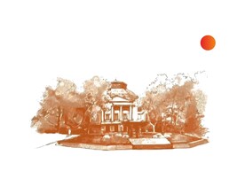 东南大学插画建筑