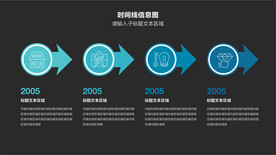 流程步骤信息图表