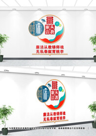 学校廉政文化墙