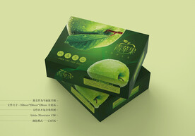 青苹果包装 平面图
