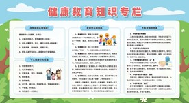 夏季健康教育宣传栏