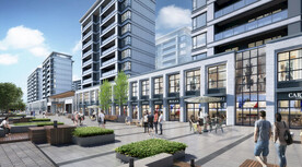 房地产沿街景观效果图