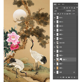 明月松间照清泉石上滚