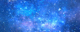 蓝色星空背景墙