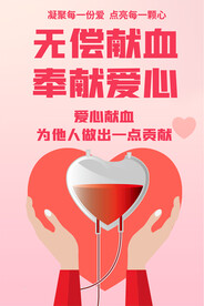 无偿献血广告