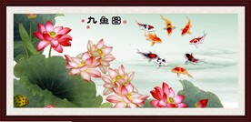 九鱼图 