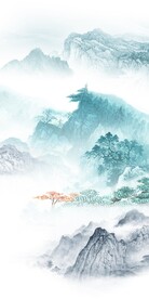 现代 高档中式玄关 TiF分层