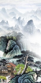 中式 清晰玄关新画 TiF分层