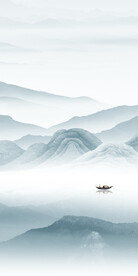 蓝色 清晰玄关新画 TiF分层