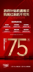 地产利好红色微信稿