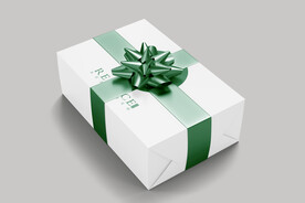 礼物包装盒样机