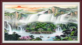 高雅 高清大气山水 TiF分层