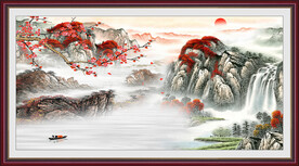 人气 高清大气山水 TiF分层