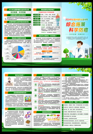全国肿瘤防治宣传周折页