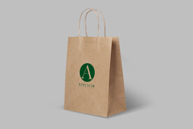 牛皮纸手提袋样机