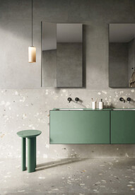 素色瓷砖 主卫空间铺贴展示