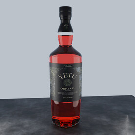 红酒瓶 blender模型