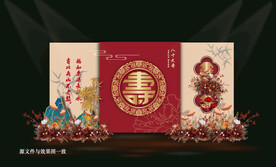 寿宴背景寿宴效果图