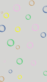 高清分层泡泡推拉门打印图