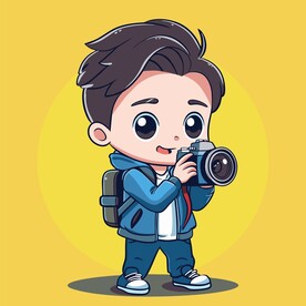 摄影师卡通形象