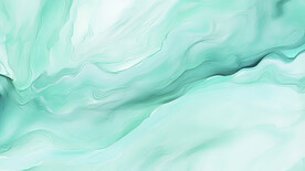 绿色渐变水墨画背景