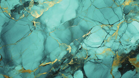 绿色渐变金线大理石背景