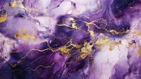 紫色渐变金色大理石背景