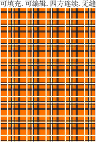 格子图案 服装面料