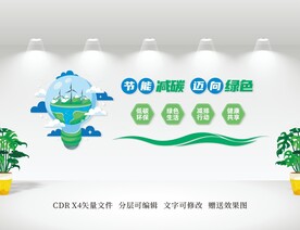 绿色环保文化墙