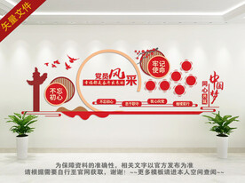 党员风采文化墙