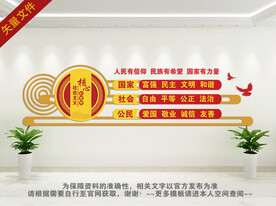 社会主义核心价值观文化墙