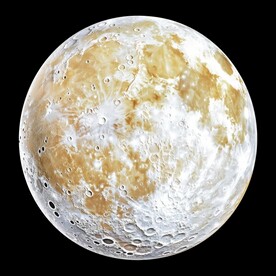 月球表面灯箱素材