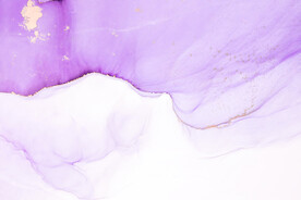紫色水彩水墨装饰画背景
