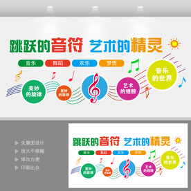音乐教室文化墙