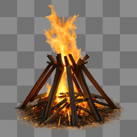 篝火素材
