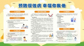 慢性病防治知识宣传栏