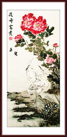 花开富贵吉祥如意图