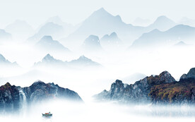 新传 高档意境山水 TIF分层