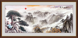 黄山迎客松