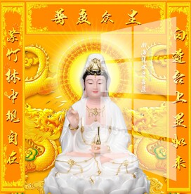 南海观世音菩萨图片